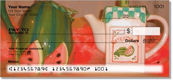 Country Teapot Checks