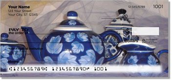 Country Teapot Personalized Checks