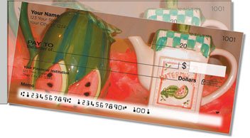 Country Teapot Side Tear Checks