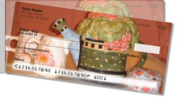 Country Teapot Side Tear Design Checks