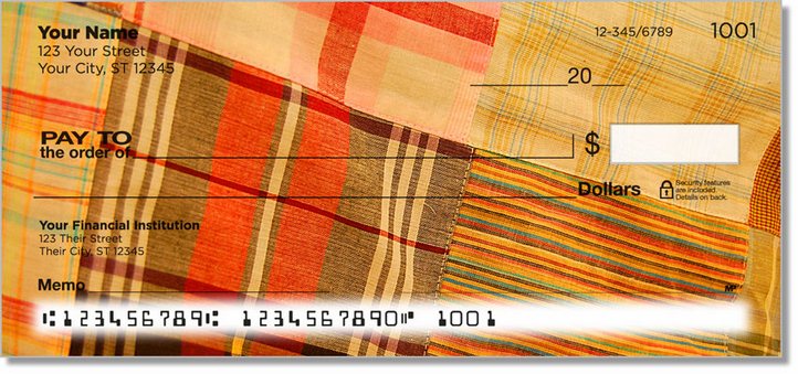 Cozy Quilt Personal Checks