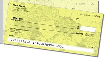 Cracked Paint Side Tear Design Checks
