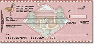 Cabin Fever Personalized Checks
