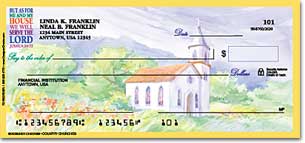 The Country Churches Personalized Checks