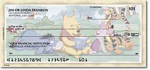 Storybook Pooh Personal Checks