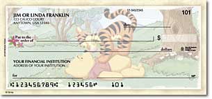 Storybook Pooh Personalized Checks