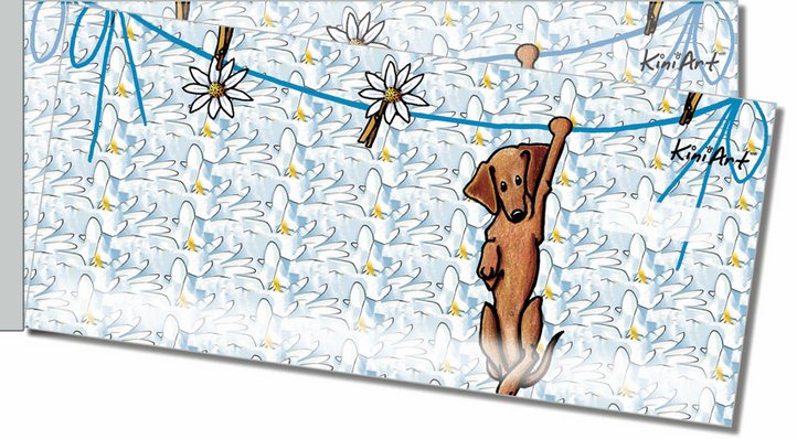 Dachshund Series Side Tear Personal Checks