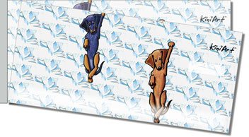Dachshund Series Side Tear Checks