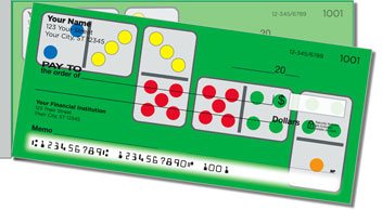 Domino Side Tear Design Checks