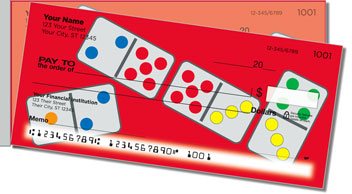 Domino Side Tear Personalized Checks