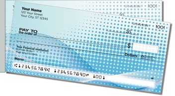 Dot and Swirl Side Tear Personal Checks - Personal Checks TM