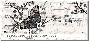 Eldridge Butterfly Personalized Checks