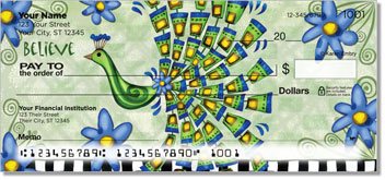 Embry Peacock Personalized Checks