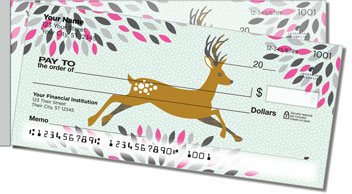 Enchanted Forest Side Tear Personalized Checks