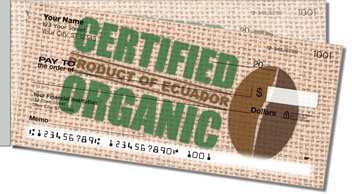Fair Trade Coffee Side Tear Personalized Checks