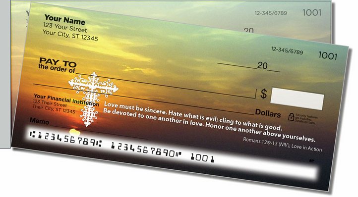 Faith in Action Side Tear Personal Checks