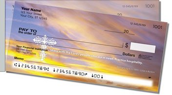 Faith in Action Side Tear Personalized Checks