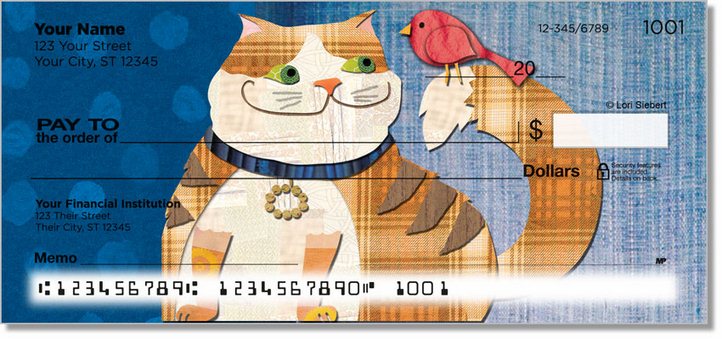 Fat Cat Personal Checks