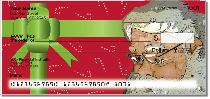 Father Christmas Personal Checks
