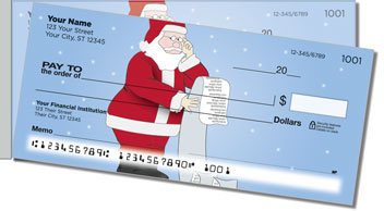 Father Christmas Side Tear Checks