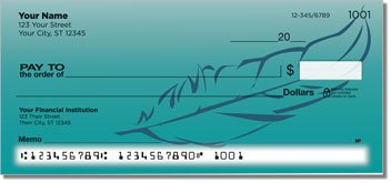 Feather Personalized Checks