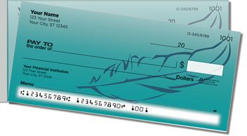 Feather Side Tear Personalized Checks