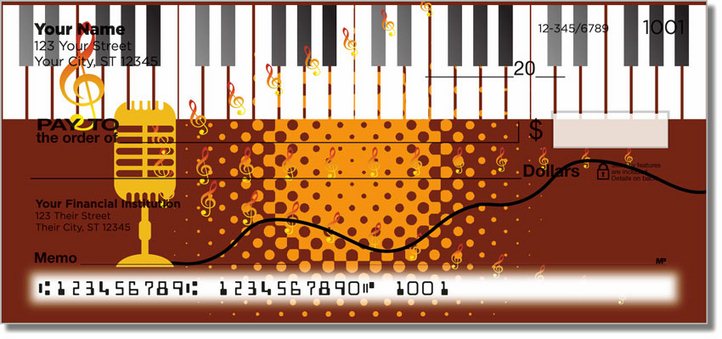 Feel the Beat Personal Checks