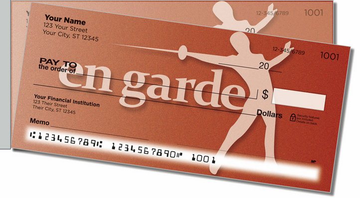 Fencing Side Tear Personal Checks