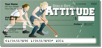 Field Hockey Personalized Checks