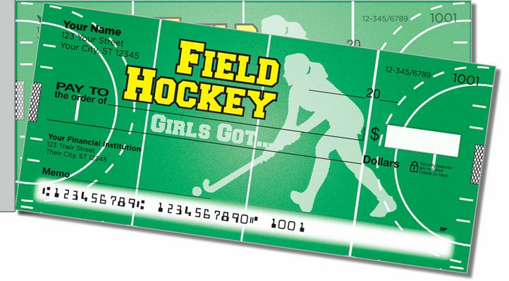 Field Hockey Side Tear Personal Checks