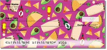 Fiesta Food Personalized Checks