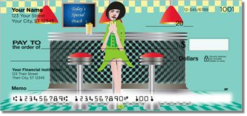 Fifties Diner Checks