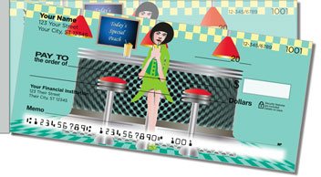 Fifties Diner Side Tear Checks