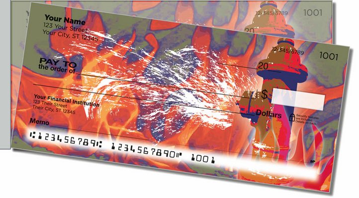 Firefighter Side Tear Personal Checks