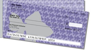 Fish Pattern Side Tear Design Checks