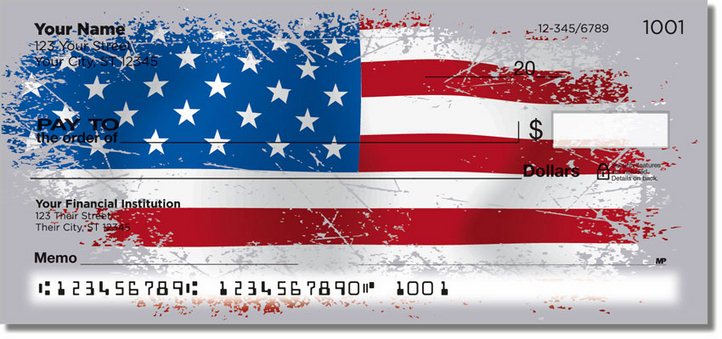 Flags of the World Personal Checks