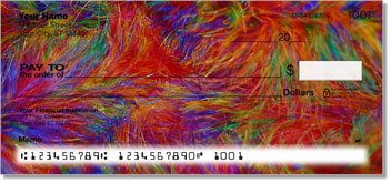 Flashy Feather Design Checks