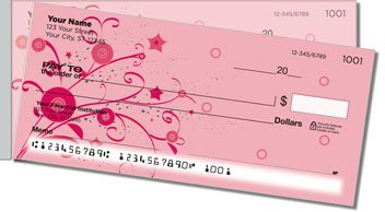 Floral Confetti Side Tear Design Checks