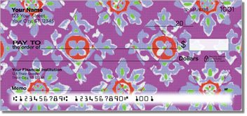 Floral Fabric Personalized Checks