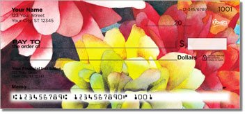 Floral Series 3 Personalized Checks