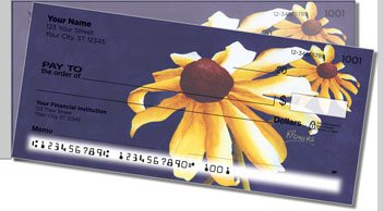 Floral Series 7 Side Tear Personalized Checks
