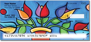 Floral and Fun Personalized Checks