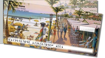 Florida Art Side Tear Design Checks