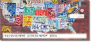 Florida License Plate Personalized Checks