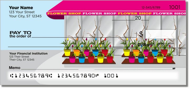 Flower Shop Personal Checks