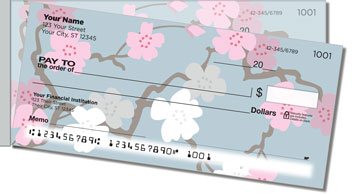 Flower Shop Side Tear Personalized Checks