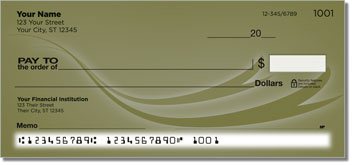 Flowing Ribbon Checks