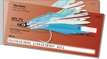 Fly Fishing Side Tear Personalized Checks