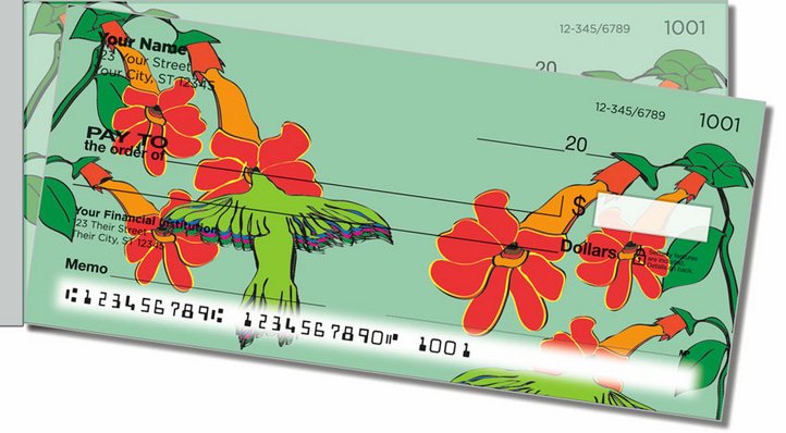 Flying Jewel Side Tear Personal Checks