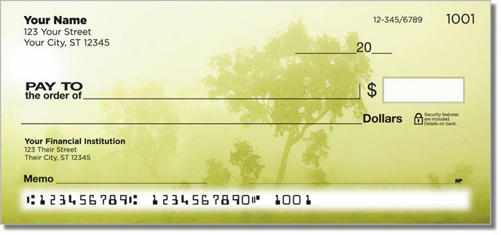 Foggy Day Personal Checks